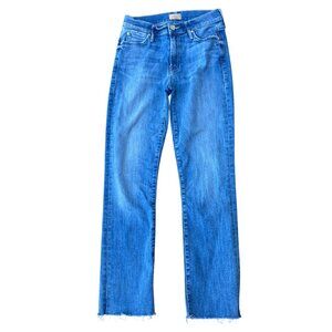 Mother The Rascal Ankle Snippet Slim-Straight Jeans Well Played Distressed-25